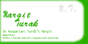 margit turak business card